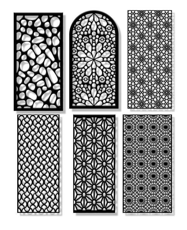MEGA PACK +60 PANELS Laser Cut Vector DXF SVG AI CNC Router Plasma Cutting - Image 5