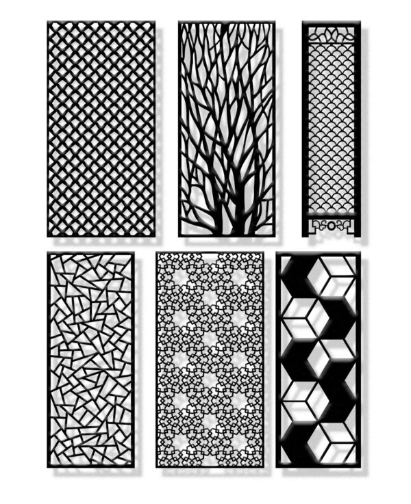 MEGA PACK +60 PANELS Laser Cut Vector DXF SVG AI CNC Router Plasma Cutting - Image 4