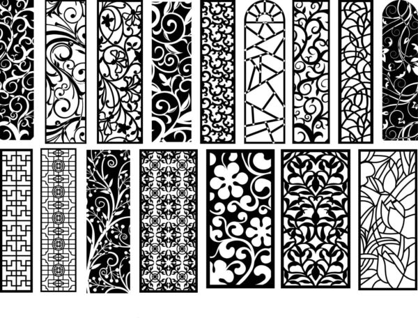 +20 MEGA PACK 350+ PANELS Laser Cut Vector DXF SVG AI CNC Router Plasma Cutting - Image 2