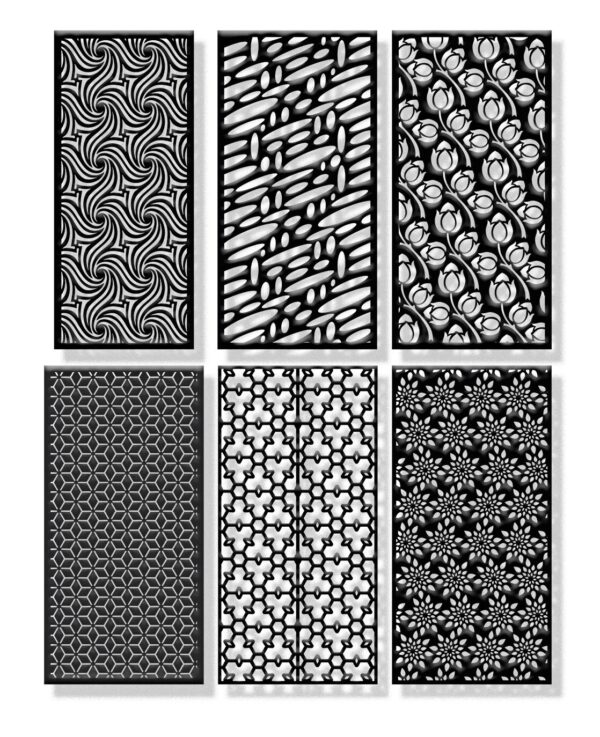 MEGA PACK +60 PANELS Laser Cut Vector DXF SVG AI CNC Router Plasma Cutting - Image 3