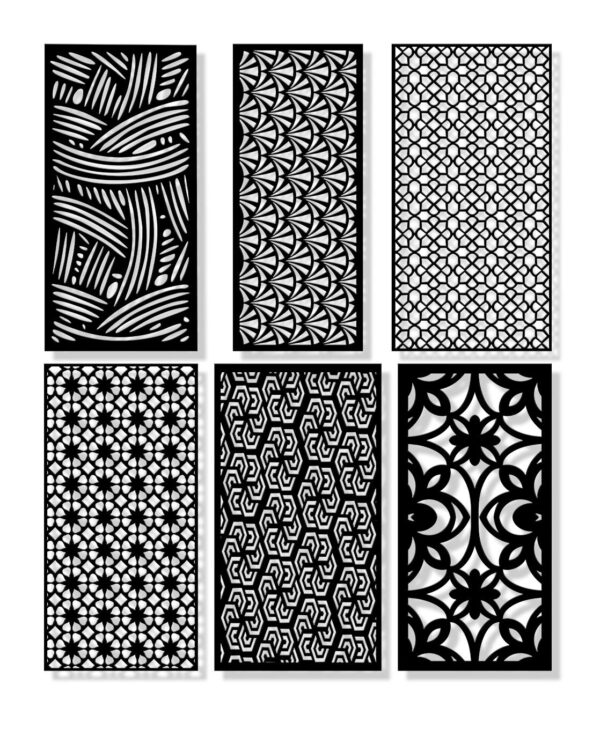 MEGA PACK +60 PANELS Laser Cut Vector DXF SVG AI CNC Router Plasma Cutting - Image 8