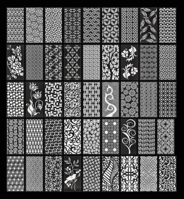 +10 MEGA PACK PANELS Laser Cut Vector DXF CDR 2D Files CNC Router Plasma Cutting
