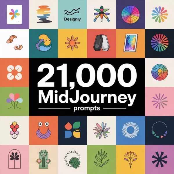 21,000 MidJourney Prompts Bundle - Comprehensive Collection for T-Shirt Designs - Image 3