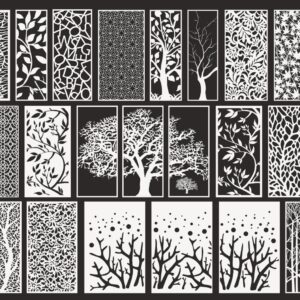 +170 CNC Laser Cut Panel Designs | DXF, CDR, 2D Vector Files for Plasma Router