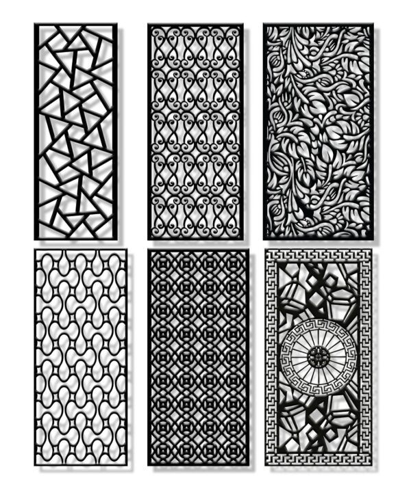 MEGA PACK +60 PANELS Laser Cut Vector DXF SVG AI CNC Router Plasma Cutting - Image 6