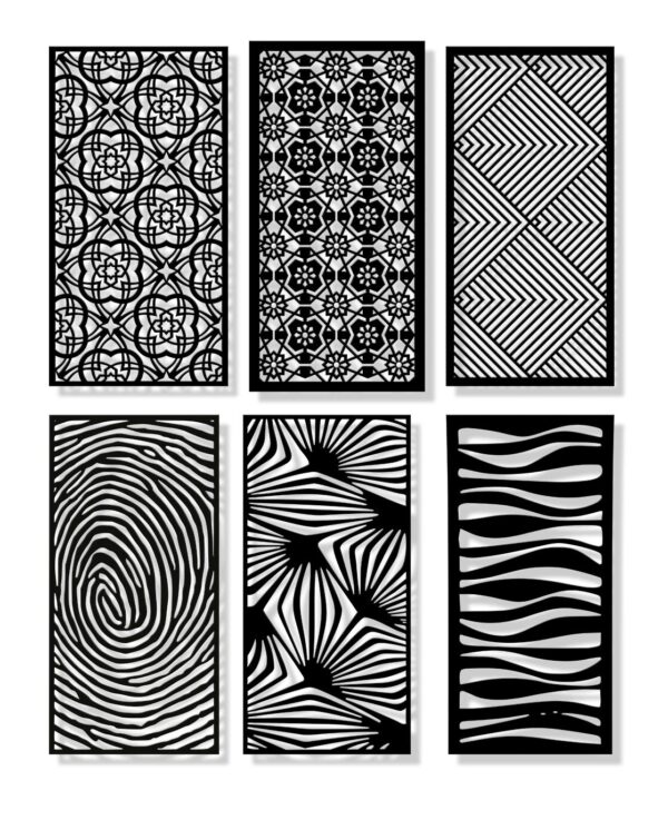 MEGA PACK +60 PANELS Laser Cut Vector DXF SVG AI CNC Router Plasma Cutting - Image 12