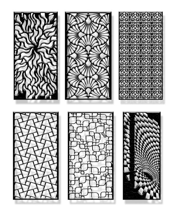 MEGA PACK +60 PANELS Laser Cut Vector DXF SVG AI CNC Router Plasma Cutting - Image 2
