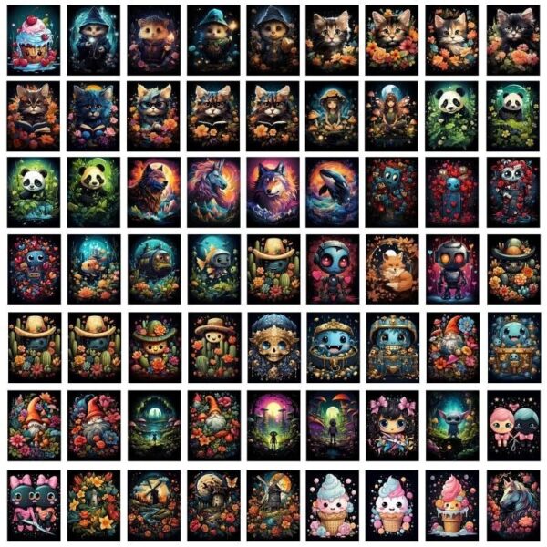 +6000 T-Shirt Designs Bundle, Artistic T-Shirt Designs, Colorful Tshirt PNG - Image 7